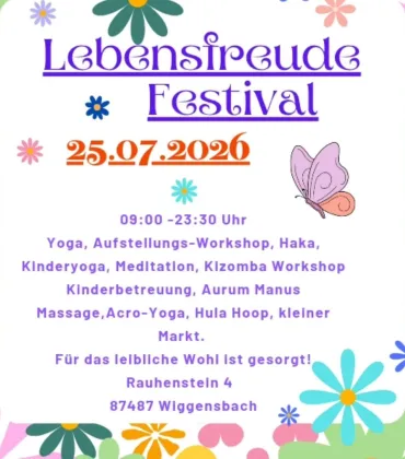 Lebensfreude Festival in Wiggensbach