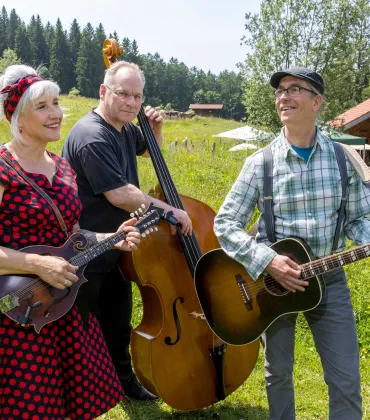 Lemonpepper Trio auf der Frommknechts Alpe