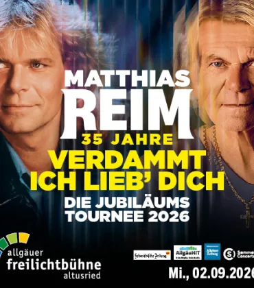 Matthias Reim auf der Freilichtbühne Altusried