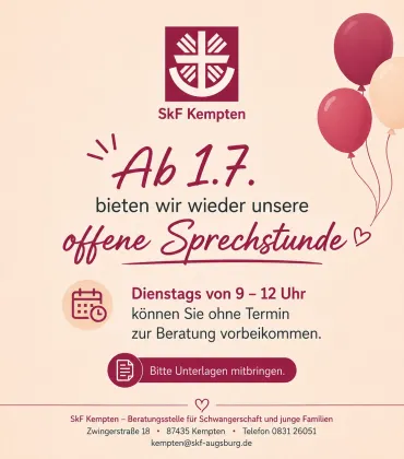 Offene Schwangerenberatung in Kempten