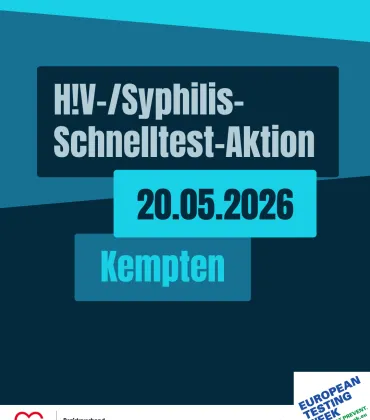 HIV- & HIV-Syphilis-Schnelltest in Kempten