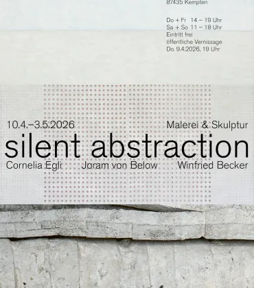 silent abstraction im Hofgartensaal Kempten