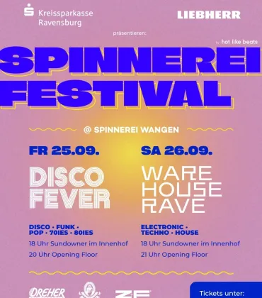 DiscoFever in der Spinnerei Wangen