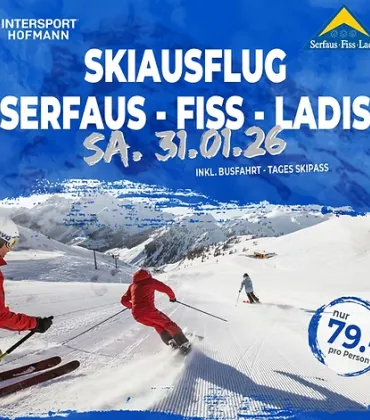 Skiausflug nach Serfaus-Fiss-Ladis