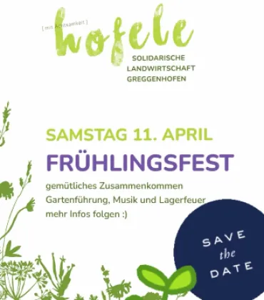 Frühlingsfest in Greggenhofen