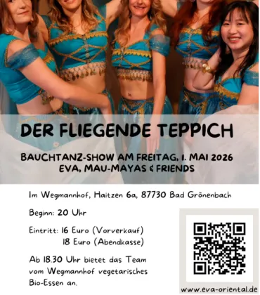 Bauchtanzshow auf dem Wegmannhof in Bad Grönenbach