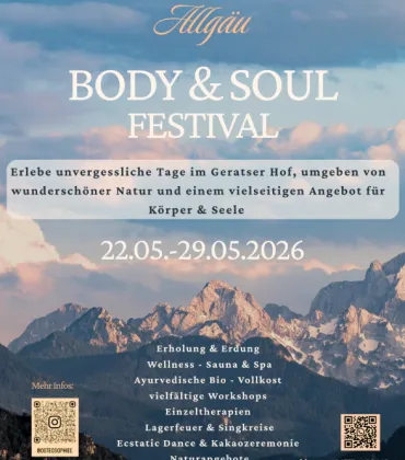 Body & Soul Festival Allgäu in Waltenhofen