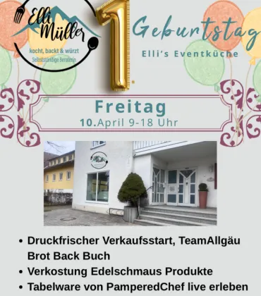 1. Geburtstag, Elli‘s Eventküche