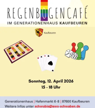 Regenbogencafé im Generationenhaus Kaufbeuren