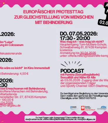 Europäischer Protesttag in Kempten
