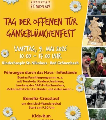 Gänseblümchenfest im Kinderhospiz St. Nikolaus