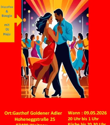 Allgäu tanzt wieder im Goldenen Adler Weitnau