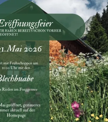 Eröffnungsfeier auf der Gehrenalpe