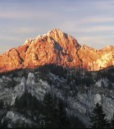 Alpenglühen - Tour mit Ausklang am Waldfestabend
