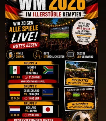 WM-Public Viewing im Illerstüble Kempten