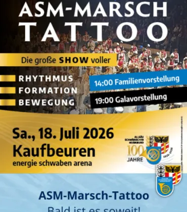 ASM-Marsch-Tattoo in Kaufbeuren