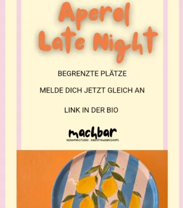 Aperol Late Night bei machbar in Kempten