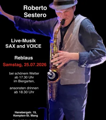 Roberto Sestero in der Reblaus Kempten