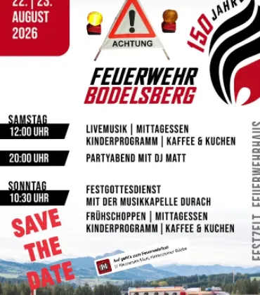 150 Jahre Feuerwehr Bodelsberg