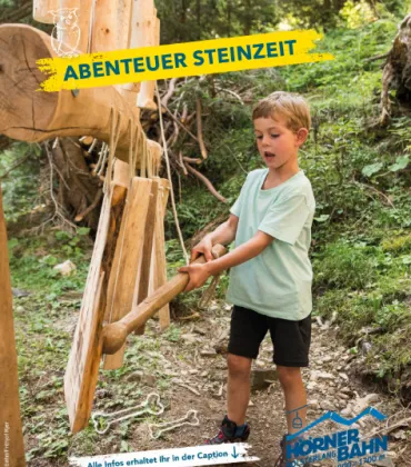 Abenteuer Steinzeit an der Hörnerbahn Bolsterlang