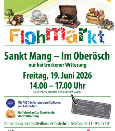 Flohmarkt im Oberösch in Kempten