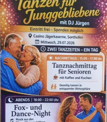 Tanzen für Junggebliebene in Sonthofen