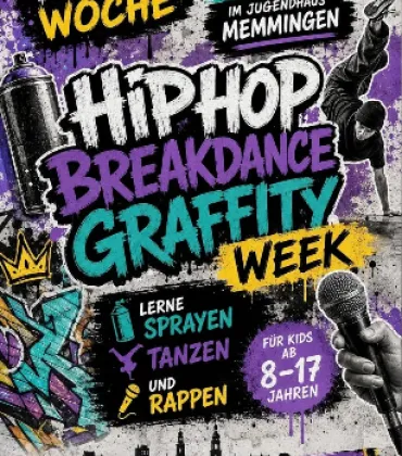 HipHop Graffiti Week im Jugendhaus Memmingen