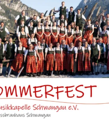 Sommerfest der Musikkapelle Schwangau