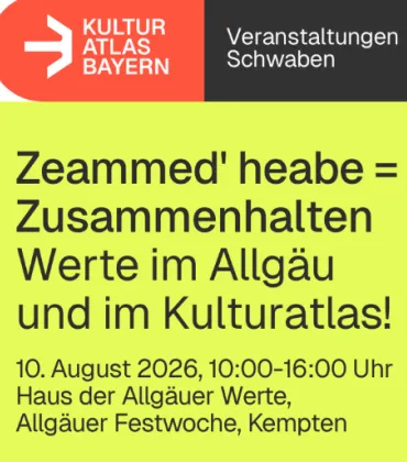 „Zeammed heabe" in Kempten