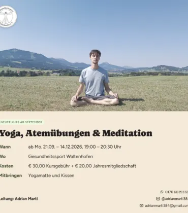 Yoga und Meditation in Waltenhofen