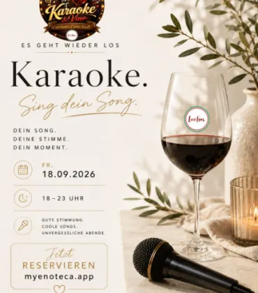 Karaoke in der EnoBar in Durach