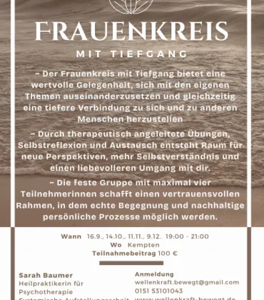 Frauenkreis mit Tiefgang in Kempten