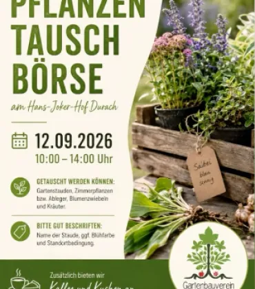 Pflanzentauschbörse in Durach