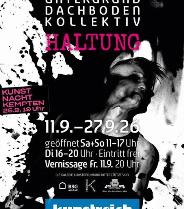 Kunstausstellung HALTUNG in Kempten