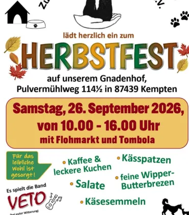 Herbstfest auf dem Gnadenhof in Kempten