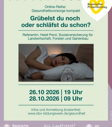 Grübelst du noch oder schläfst du schon - online