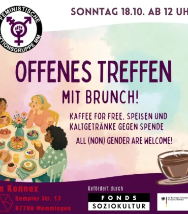 Offenes Treffen mit Brunch in Memmingen