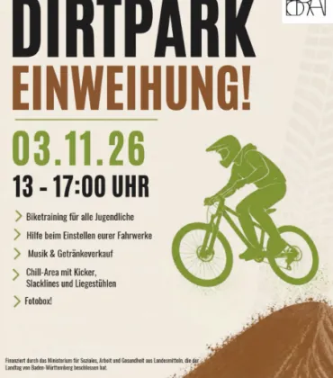 Dirtpark-Einweihung in Isny