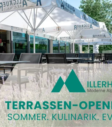 Terrassen-Opening Restaurant Illerhöhe Kempten