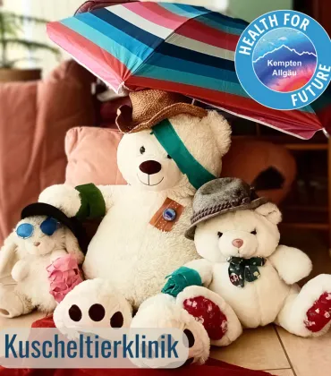 Kuscheltier-Klinik bei Health for Future an der Allgäuha…