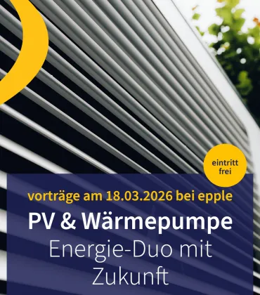 PV & Wärmepumpe –Vorträge in Wald
