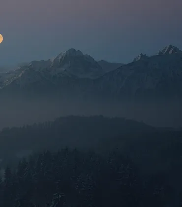 Vollmond am Neunerköpfle