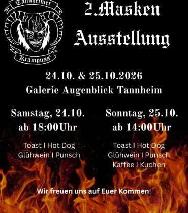 Krampus-Maskenausstellung in Tannheim