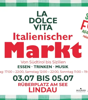 La dolce Vita am Rüberplatz Lindau
