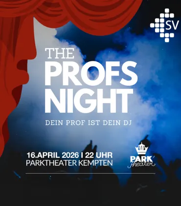The Profs Night im Parktheater Kempten