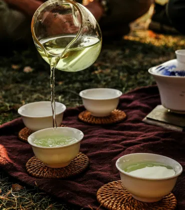 Neumond Tee Zeremonie in Sonthofen