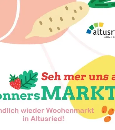 DonnersMARKT auf dem Rathausplatz in Altusried
