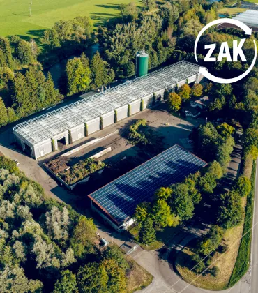 Führung zur ZAK Vergärungsanlage in Schlatt