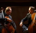 Cello Duello in der Festhalle Leutkirch