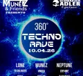 360° Techno Rave im Schwarzen Adler Egelsee